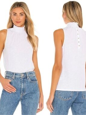 Nation LTD Winona Tank White XS NWT